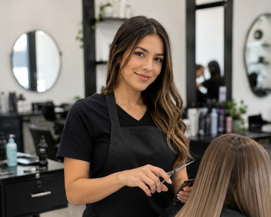 Estudiante de técnico en peluquería y barbería en Ibagué — IFITH